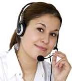 Picture of lady talking on microphone
